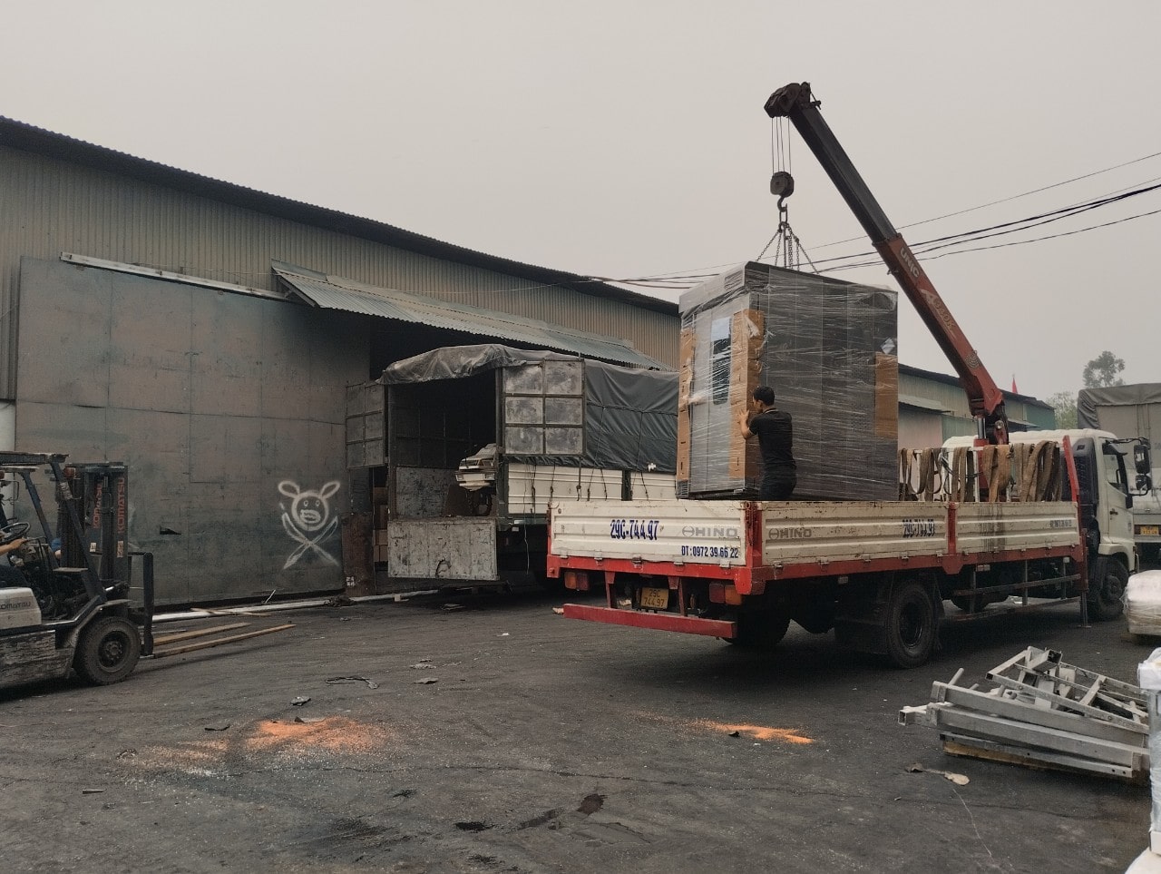 Dịch vụ chuyển kho xưởng