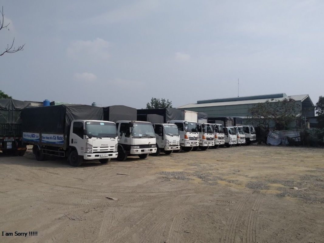 đội xe tải nhỏ