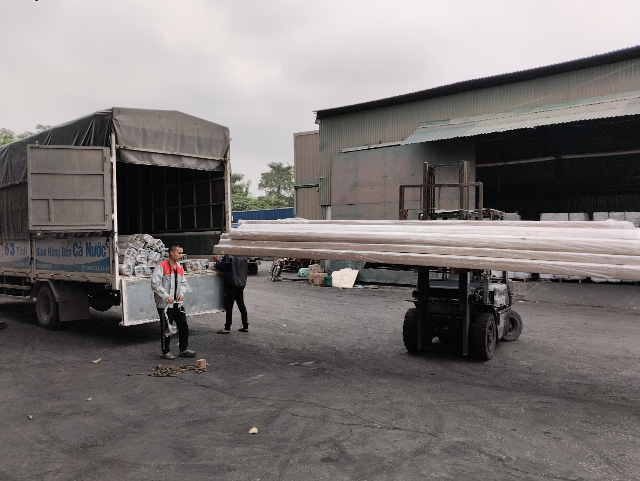 chuyển dọn kho xưởng